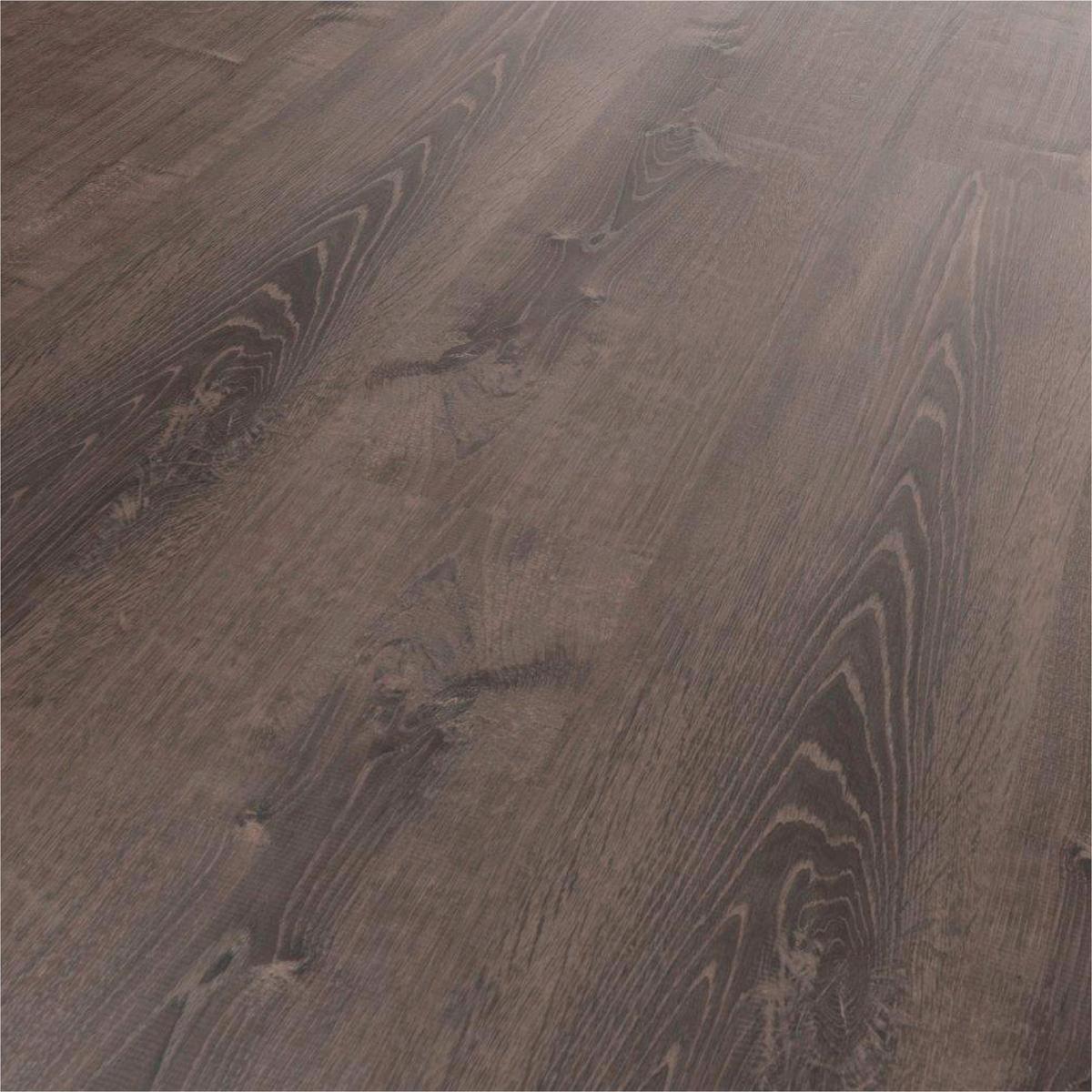 Designboden Eichefarben /dunkelbraun Lhd. Stärke 5mm - Eichefarben/Dunkelbraun, Basics, Kunststoff (121/22/0.5cm)