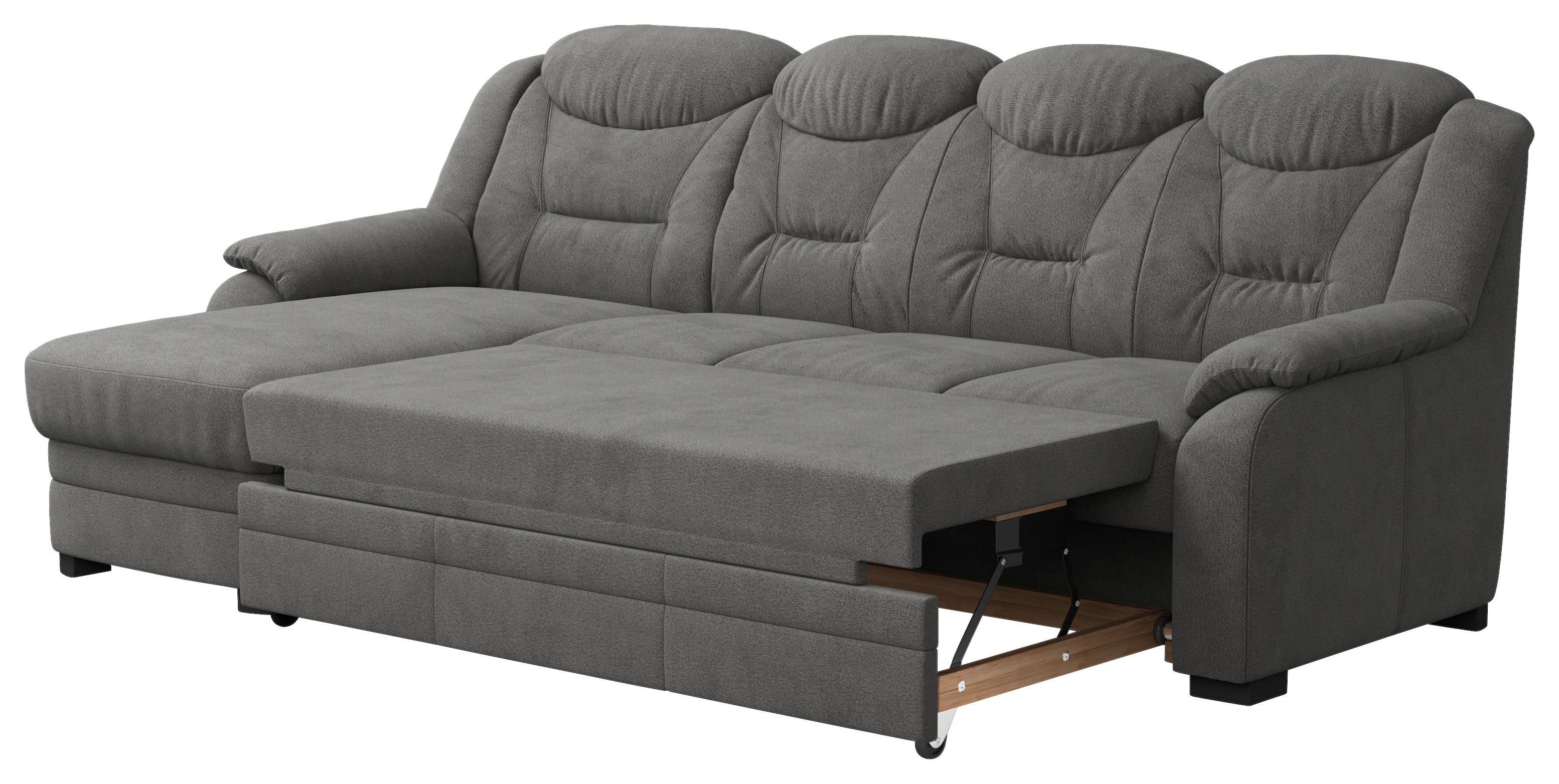Ecksofa Marcus Anthrazit S: 162x257 cm - Anthrazit, Basics, Textil (162/257cm) - MID.YOU