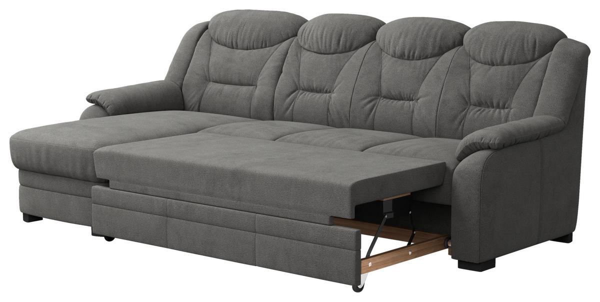 Ecksofa Marcus Anthrazit S: 162x257 cm - Anthrazit, Basics, Textil (162/257cm) - MID.YOU