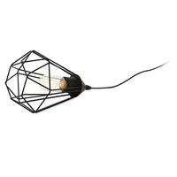 STOLNÁ LAMPA TARBES - čierna, Lifestyle, kov/plast (17cm)