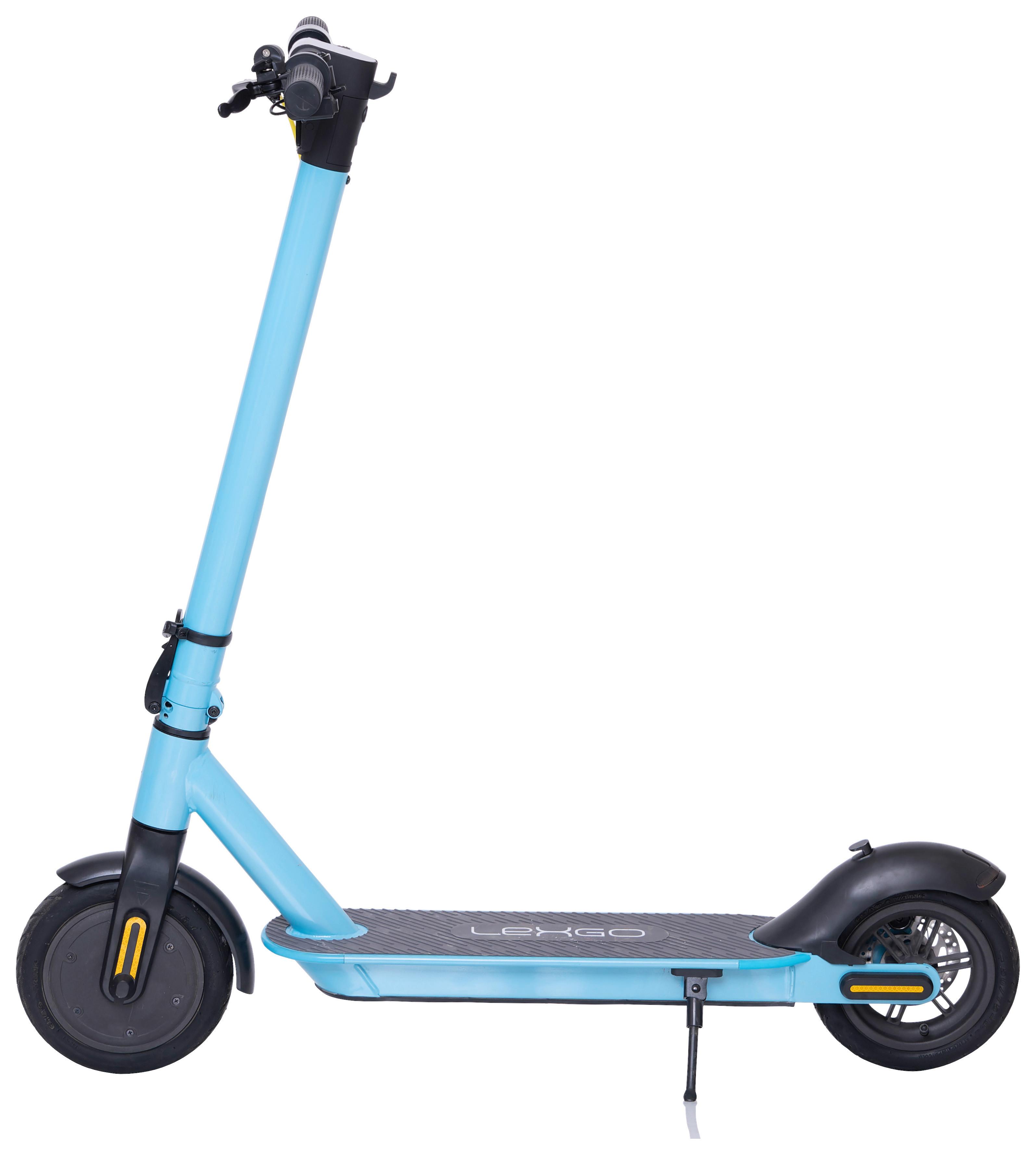 E-Scooter Klappbar Lexgo R9x, mit Digitaler Tachoanzeige - Blau, Basics, Metall (106,3/45,2/111,2cm)