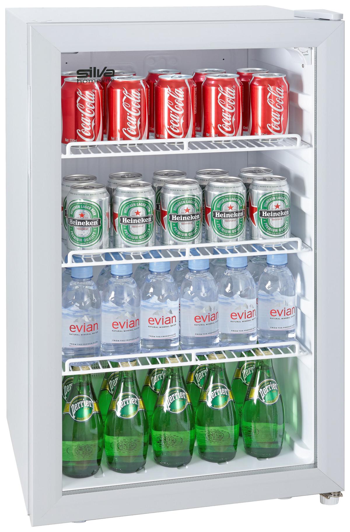 Getränkekühlschrank klein - 80 Liter - Glastür