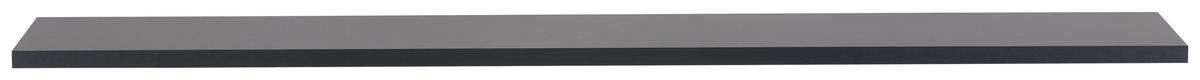 NÁSTĚNNÁ POLICE SKATE 120/20 - antracitová, Moderní, kompozitní dřevo (120/1,8/20cm)