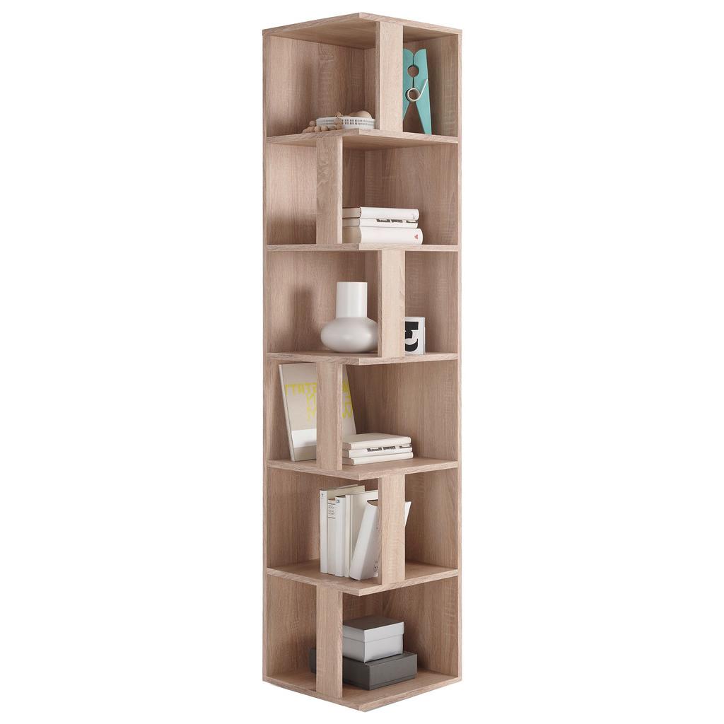 Eckregal Corner Shelf 38 cm Eiche Dekor