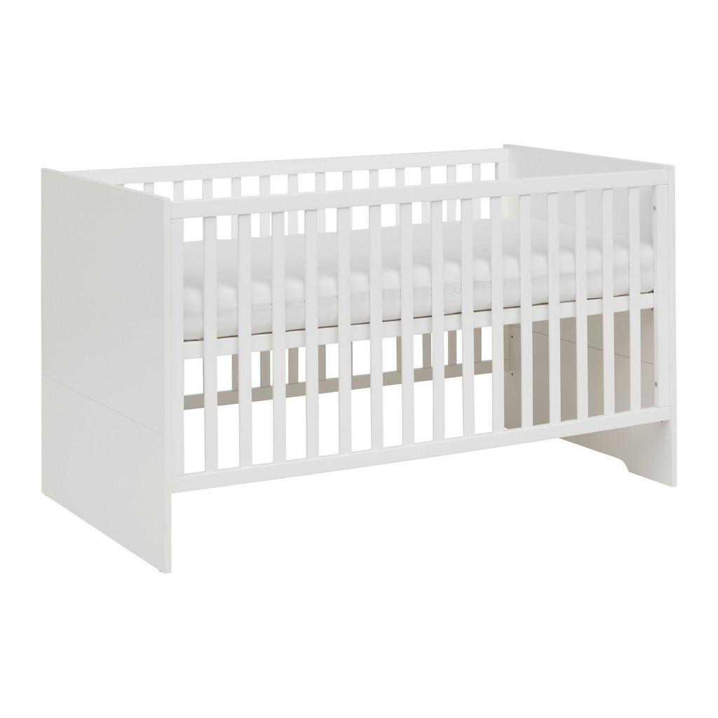 Babybett Luna weiß 3-Fach höhenverstellbar