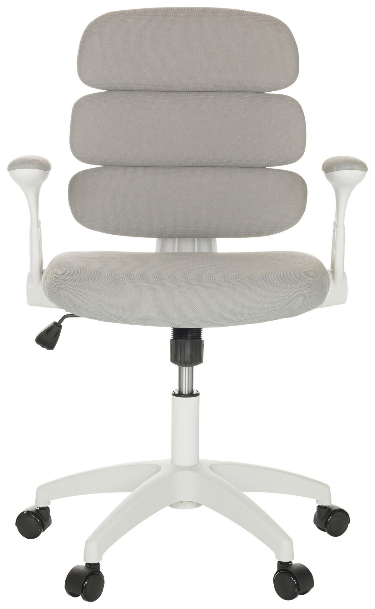 Jugenddrehstuhl Kid Ergolino W - Weiß/Grau, Basics, Kunststoff/Textil (62/86-97/62cm) - MID.YOU