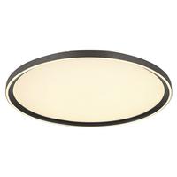 Led-deckenleuchte 48802-48 - Opal, Basics, Kunststoff/Metall (50/5,5cm) - Globo