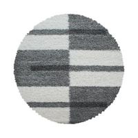 Hochflorteppich Gala - Hellgrau, Design, Textil (120cm) - Novel