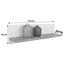 Wandboard Nagos B:110cm, Weiß/ Ribbeck Eiche Dekor - Eichefarben/Weiß, MODERN, Holzwerkstoff (110/30/22,4cm) Wandboard Nagos B:110cm, Weiß/ Ribbeck Eiche Dekor - Eichefarben/Weiß, MODERN, Holzwerkstoff (110/30/22,4cm)