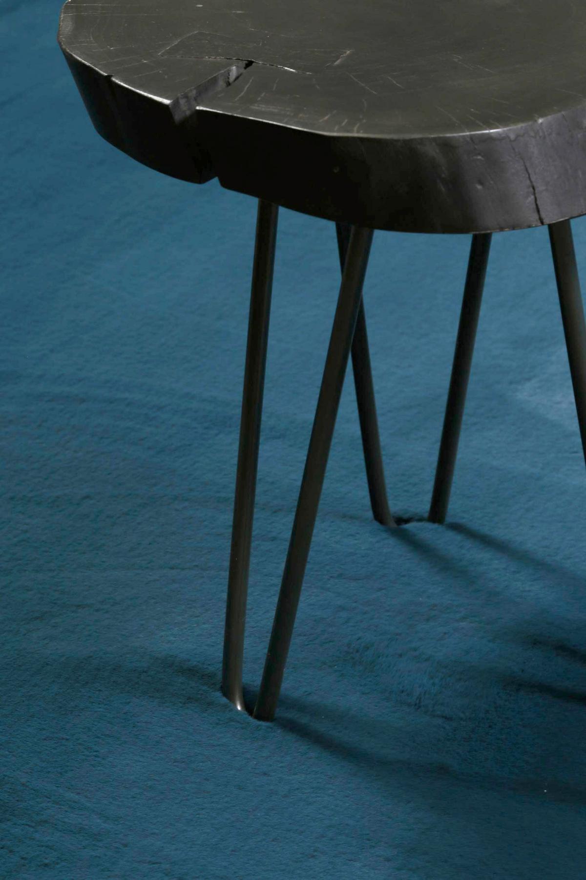 Hochflorteppich Petrol, BxL ca. 120x170 cm - Petrol, KONVENTIONELL, Textil (120/170cm) - Esprit