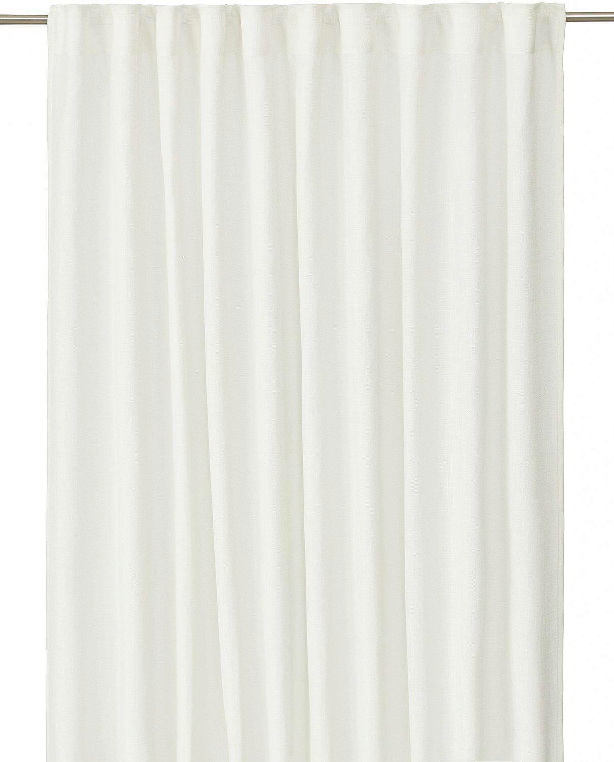 HOTOVÝ ZÁVES CECIL - biela, Basics, textil (145/260cm) - Svanefors