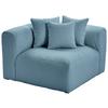 Modul Sofa Bloom Ecke B: 115 cm Blau - Blau, Trend, Textil (115/70/115cm) - Livetastic