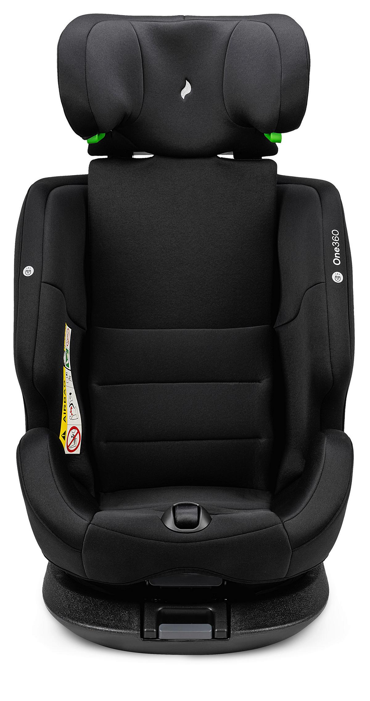 Reboarder-kindersitz One360 S - Schwarz, Basics, Kunststoff/Textil (43/58/48cm) - Osann