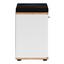 Garderobenbank Justus B:48cm Weiß/Eichedekor - Eichefarben/Schwarz, MODERN, Holzwerkstoff/Textil (48/49/28,5cm) - Livetastic Garderobenbank Justus B:48cm Weiß/Eichedekor - Eichefarben/Schwarz, MODERN, Holzwerkstoff/Textil (48/49/28,5cm) - Livetastic