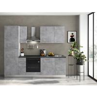 Kühlschrank Gardena B: 255 cm Grau - MODERN (255cm) - MID.YOU
