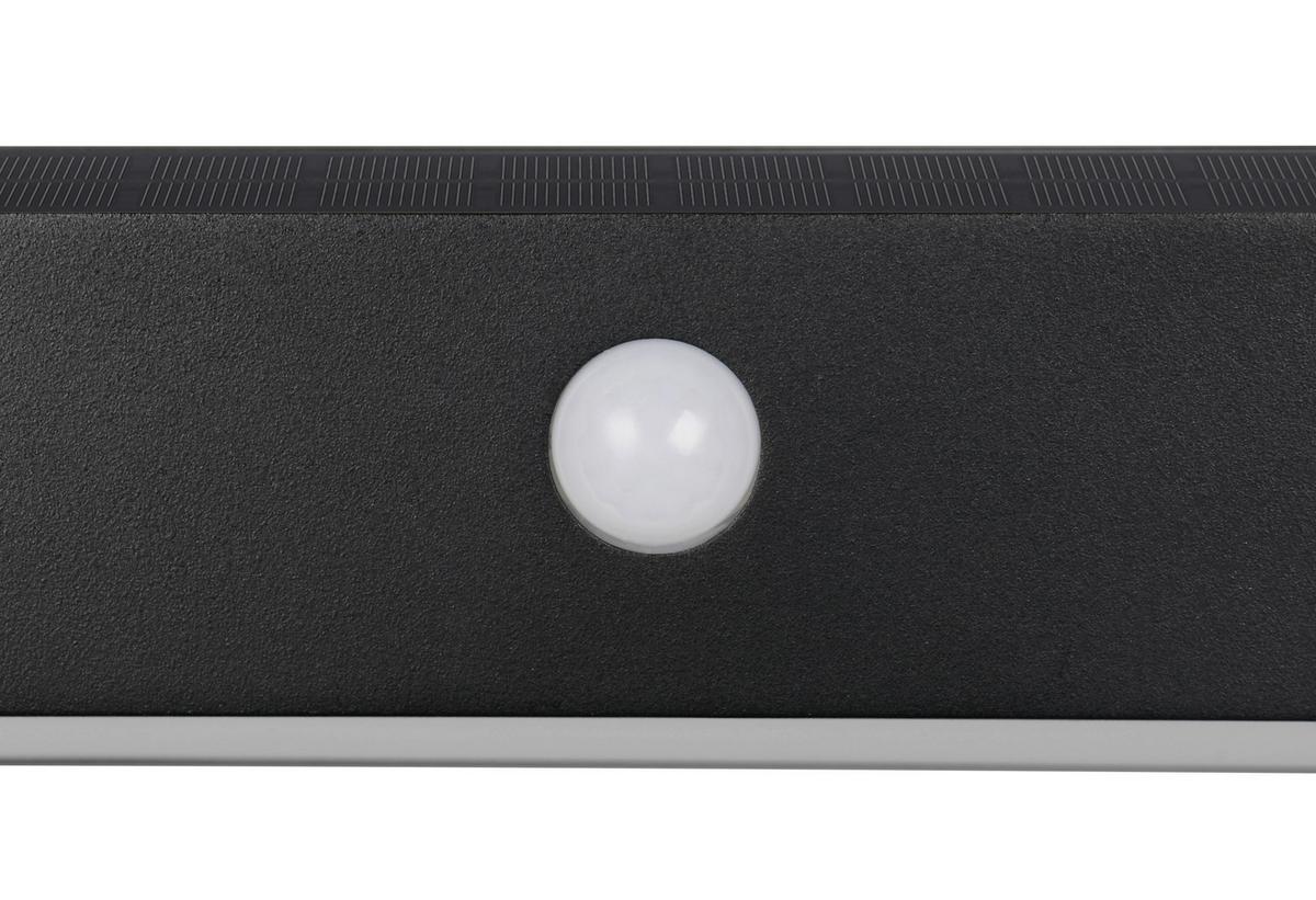 Außenwandleuchte Silves Schwarz L: 30,5 cm - Schwarz, KONVENTIONELL, Kunststoff (30,5/6/9,5cm)