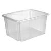 Aufbewahrungsbox Emil Dreh- und Stapelbar Kunststoff 24 L - Transparent, KONVENTIONELL, Kunststoff (41/34,5/22cm)