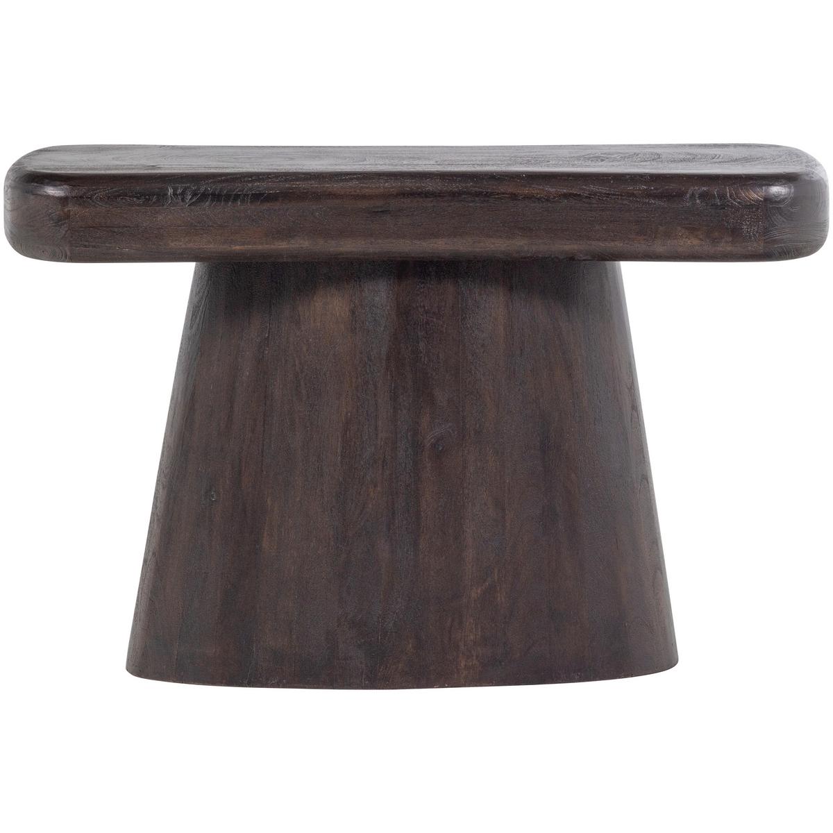 Beistelltisch Amco Schwarz B: 120 cm - Schwarz, Design, Holz (120/40/76cm) - Livetastic