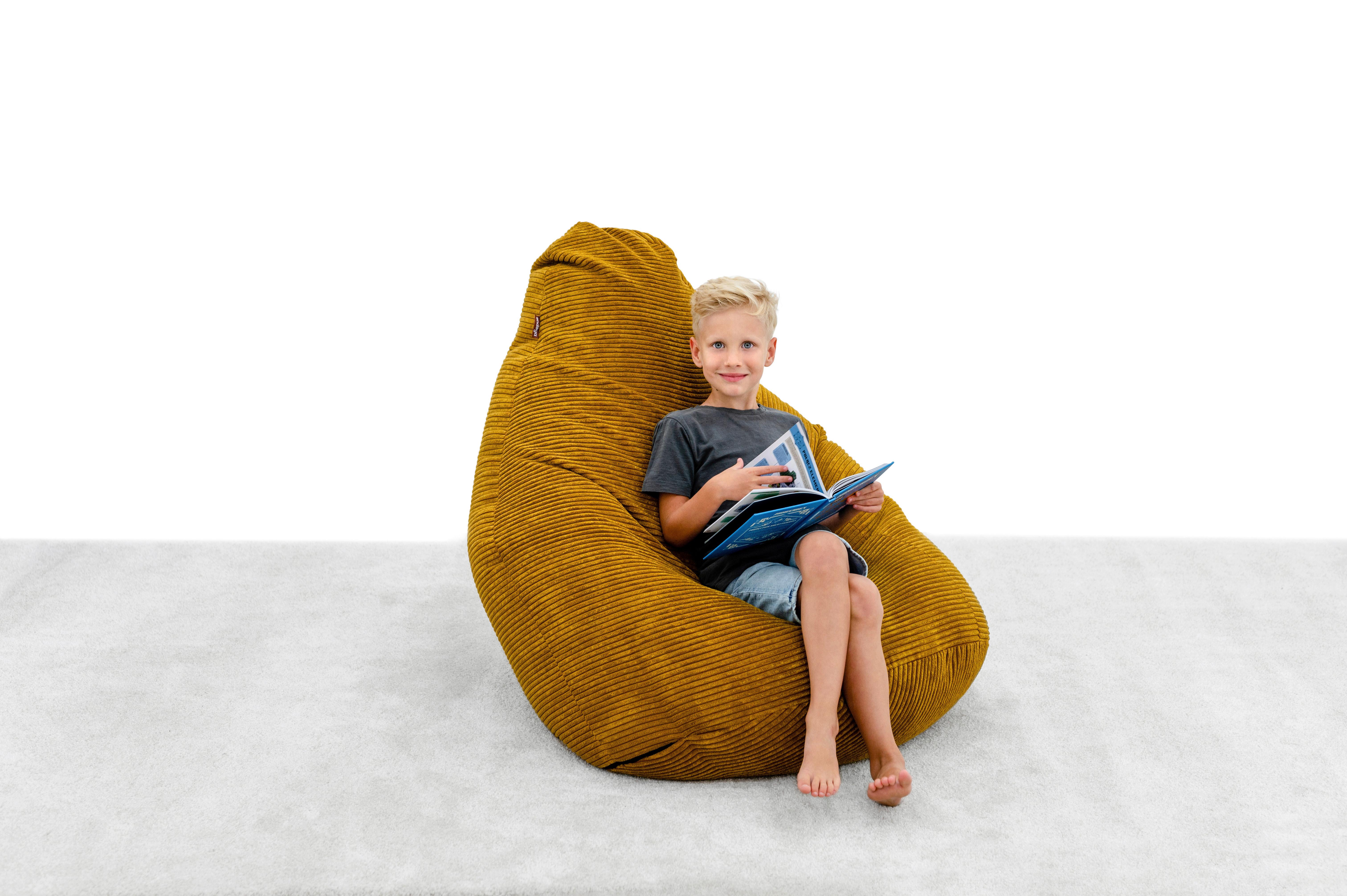Sitzsack Buzzi Gelb Indoor - Gelb, Basics, Textil (120/85/85cm) - Ondega