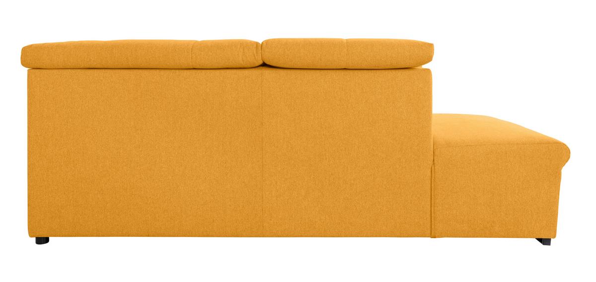 Wohnlandschaft Ramzes Gelb U: 215x328x173 cm - Beige/Gelb, Design, Textil (215/328/173cm) - MID.YOU