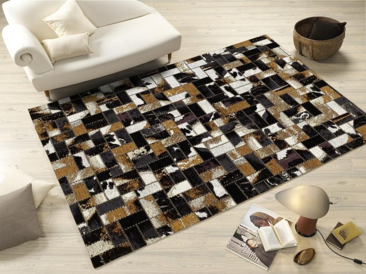 Webteppich Niobe Kalifa Braun 170x240 cm - Braun, Basics, Textil (170/240cm) - Novel