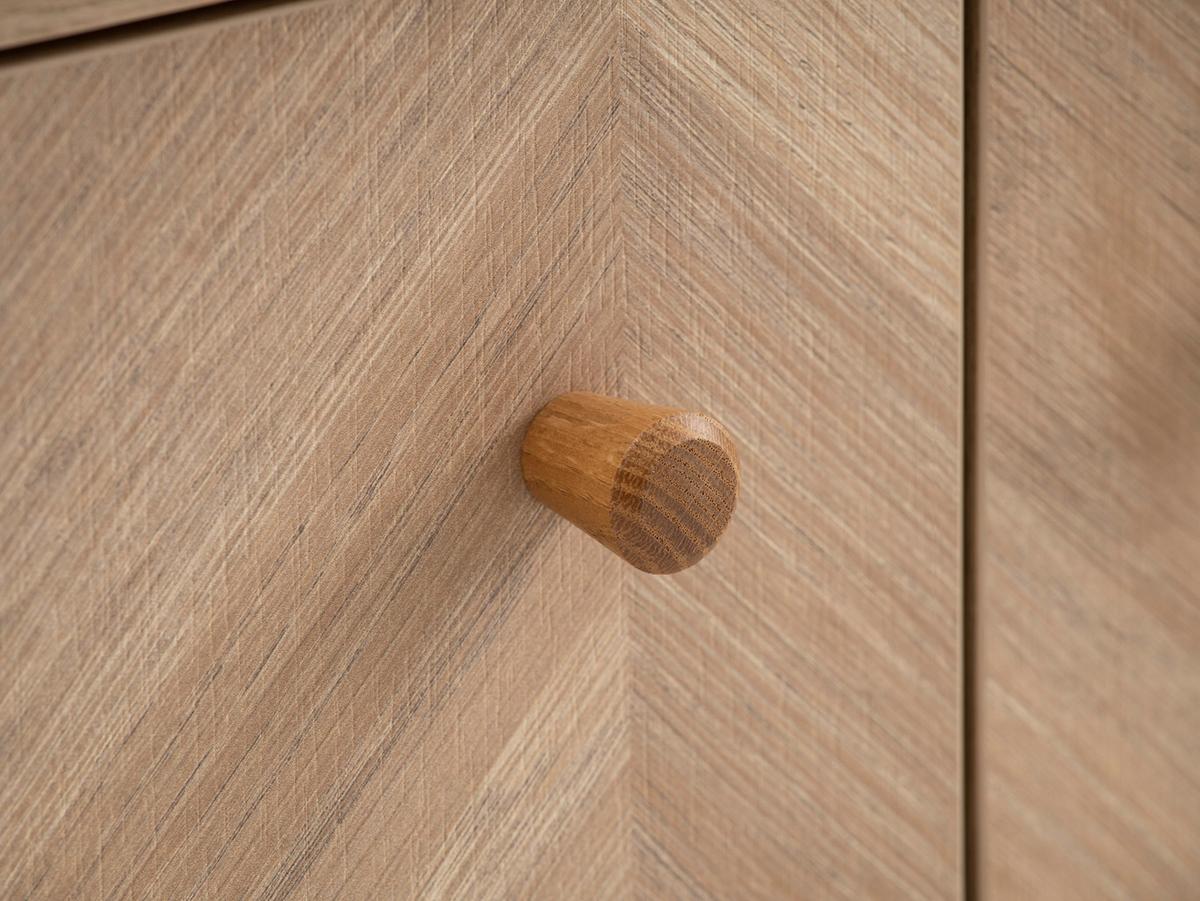 SIDEBOARD Visby Eichefarben B: 109cm - Eichefarben, Design, Holzwerkstoff (109/73,9/33,05cm) - MID.YOU