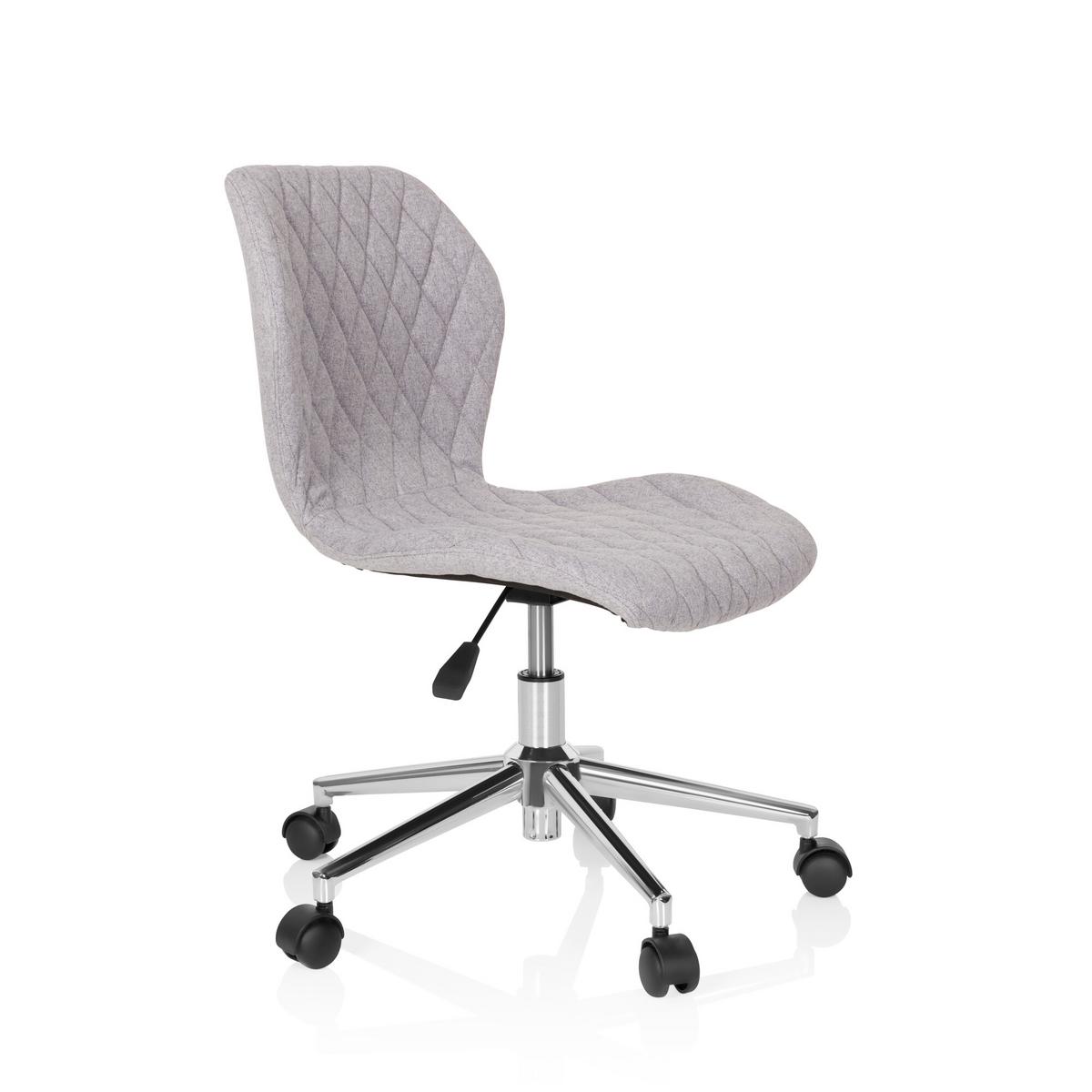Jugenddrehstuhl Joy Ii Hellgrau - Hellgrau, Basics, Kunststoff/Textil (47/73-83/43cm) - MID.YOU