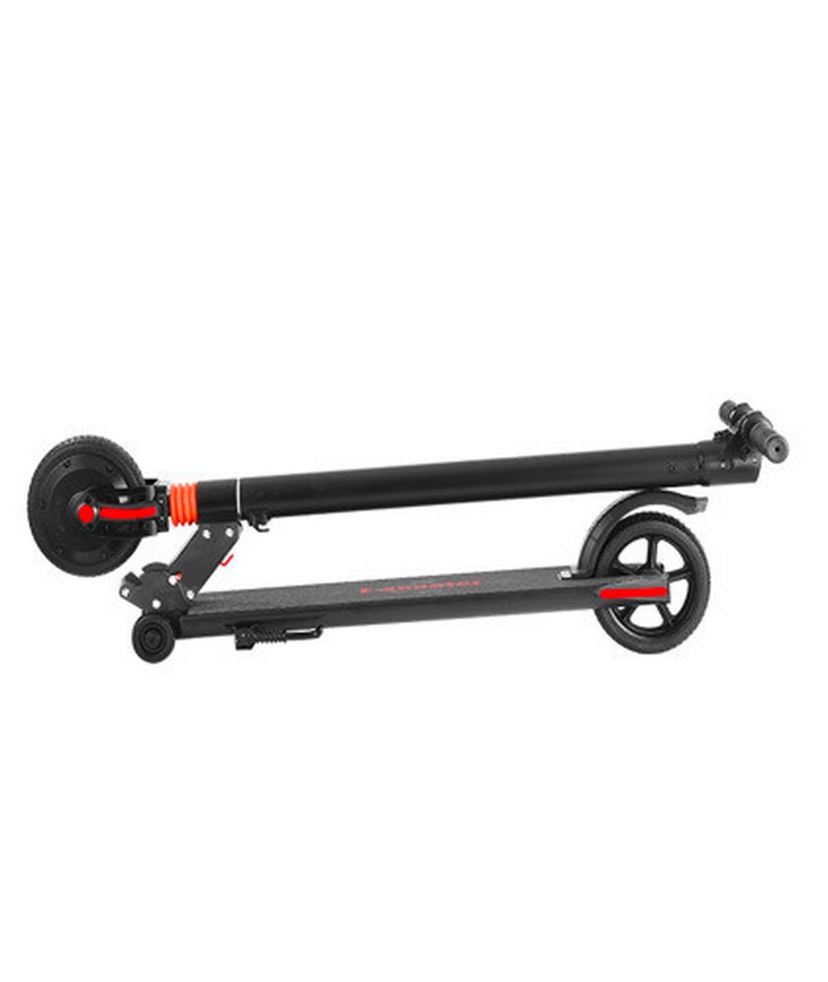 Elektroscooter Easy Rider - Schwarz, Basics, Metall (100/42/105cm)