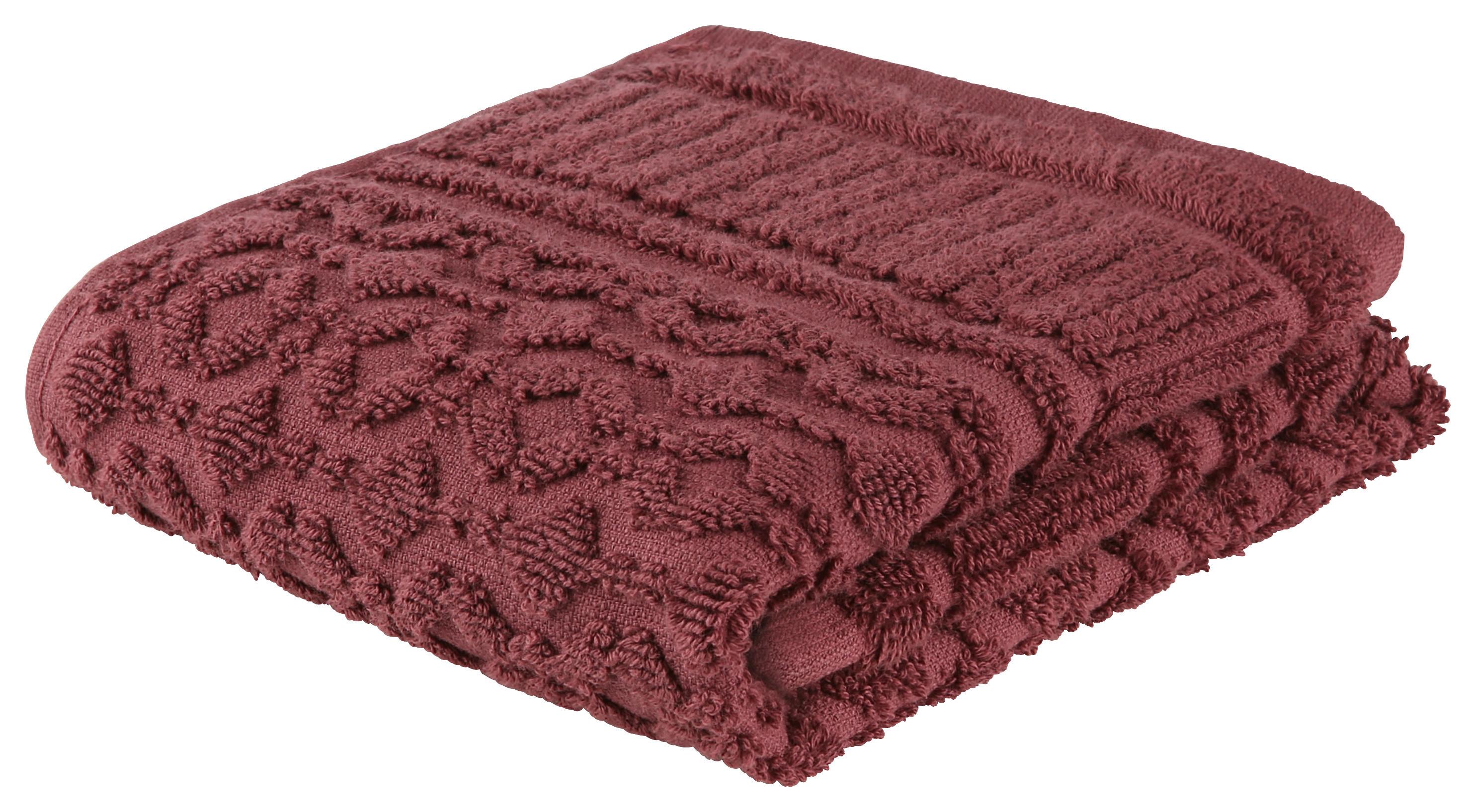 Ručník Pro Hosty Carina, 30/50cm, Fialová - fialová, Romantický / Rustikální, textil (30/50cm) - Modern Living