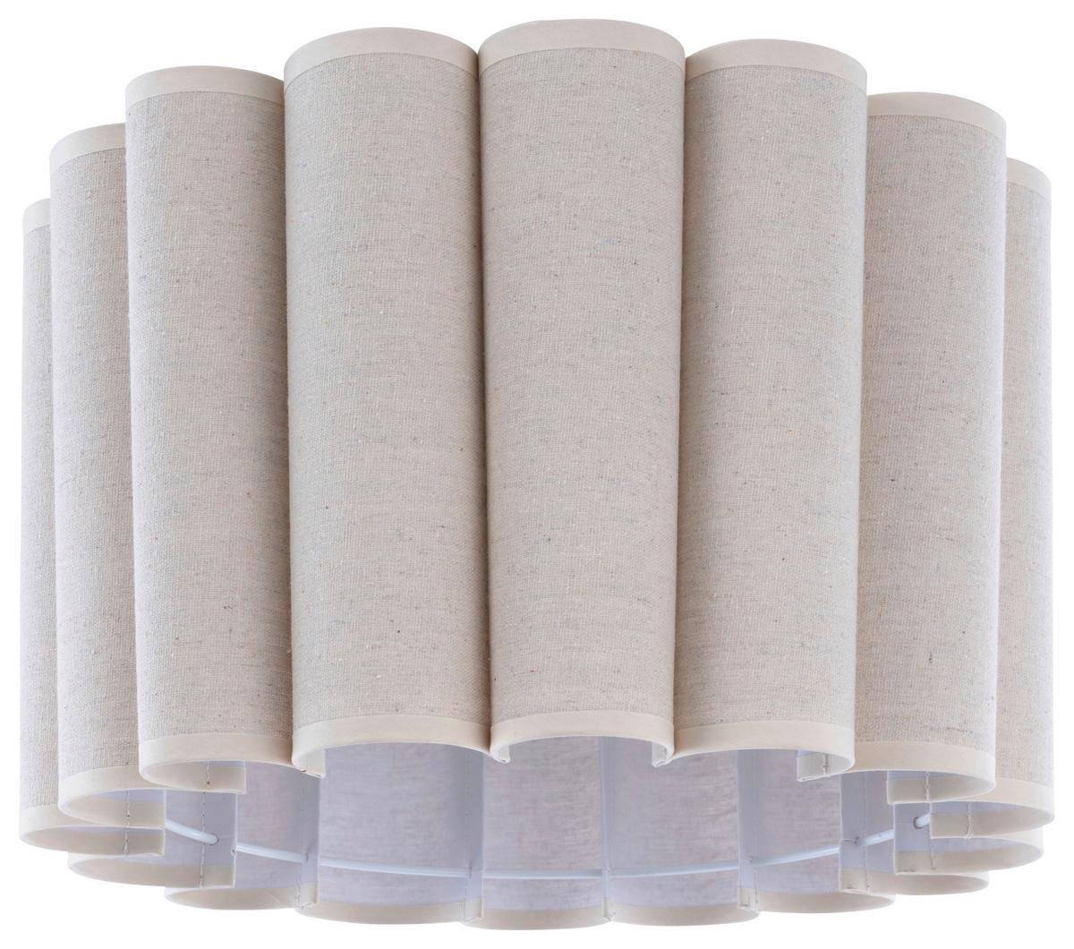 STROPNÉ SVIETIDLO SEJLA - béžová, Modern, kov/textil (40/40/30cm) - Mömax
