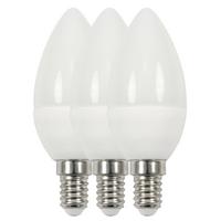 Led Fényforrás 3 Db/szett - fehér, Basics, műanyag/fém (3,7/9,9cm)