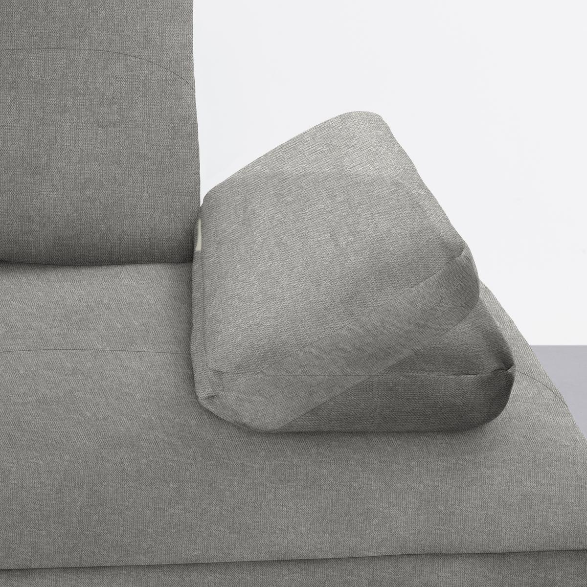 Rohová sedačka TRENDY, pravá, sivá - čierna/sivá, Modern, kov/kompozitné drevo (310/93/250cm) - Premium Living