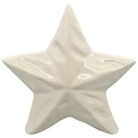 Dekoračná hviezda MIKI - PAZ- - béžová, Konventionell, keramika (19,5/19,5/6cm) - Mömax