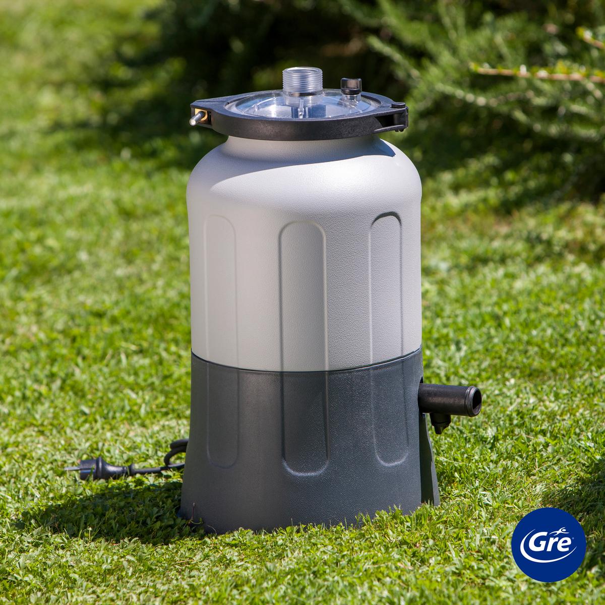 Filterpumpe Aqualoon-Filter - Grau, KONVENTIONELL, Kunststoff (29/33/55cm) - Gre