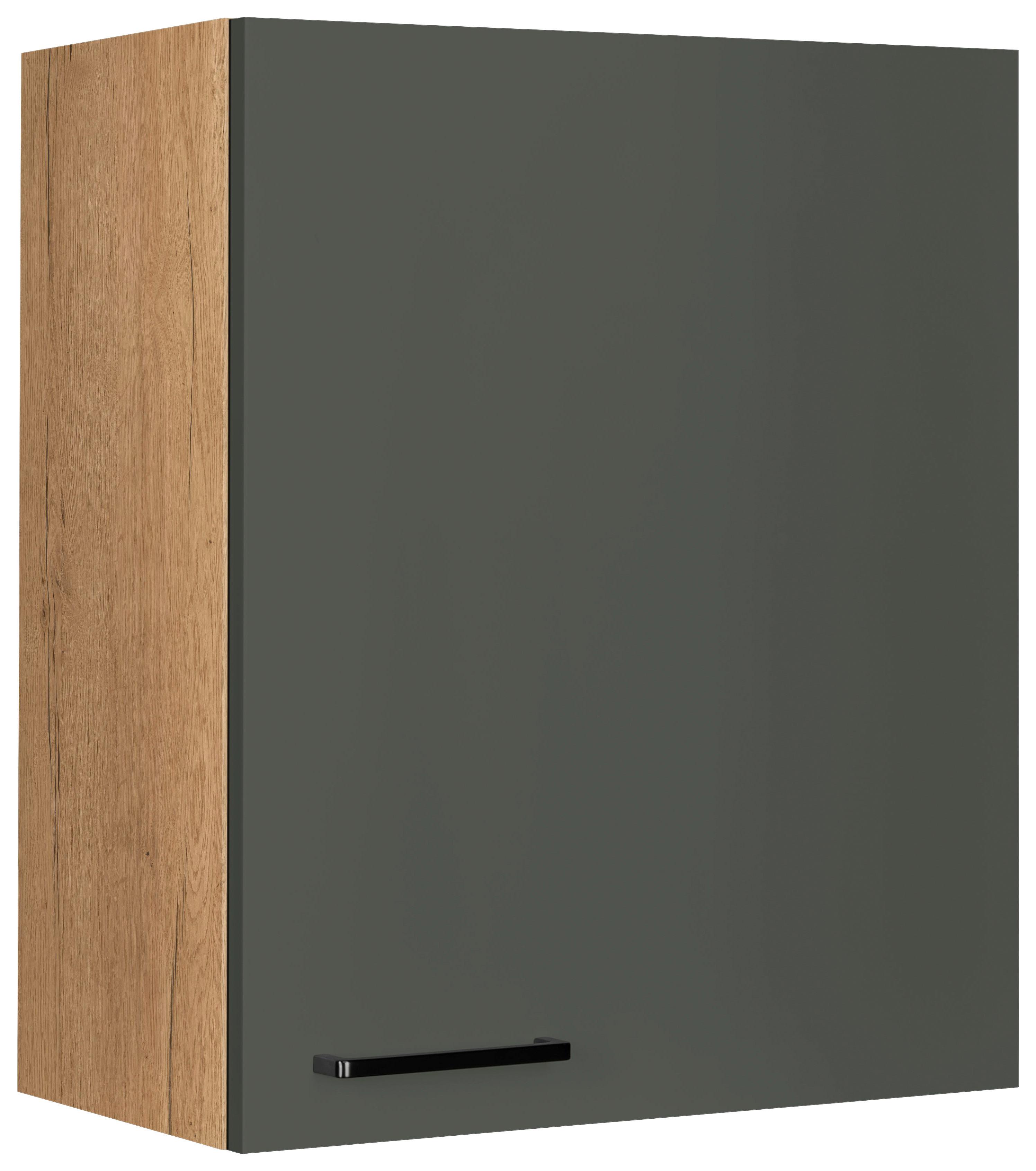 Küchenoberschrank Easytouch - Eichefarben/Grün, MODERN, Holzwerkstoff (60/72/35cm) - Nobilia