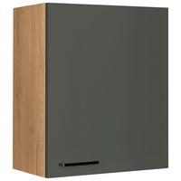 Küchenoberschrank Easytouch - Eichefarben/Grün, MODERN, Holzwerkstoff (60/72/35cm) - Nobilia