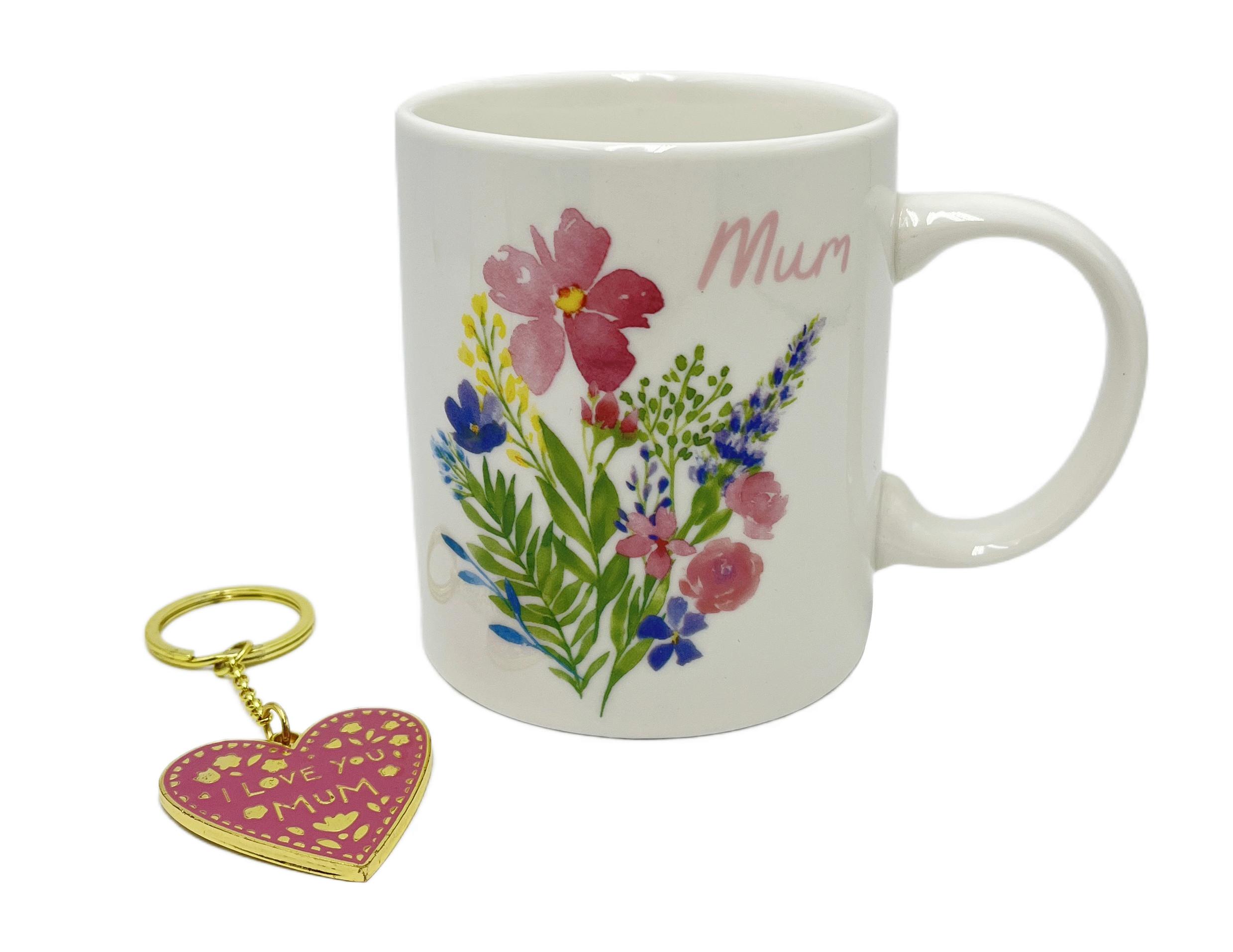 Kaffeebecher Floretta - Multicolor, Basics, Keramik/Metall - Luca Bessoni