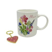 Kaffeebecher Floretta - Multicolor, Basics, Keramik/Metall - Luca Bessoni