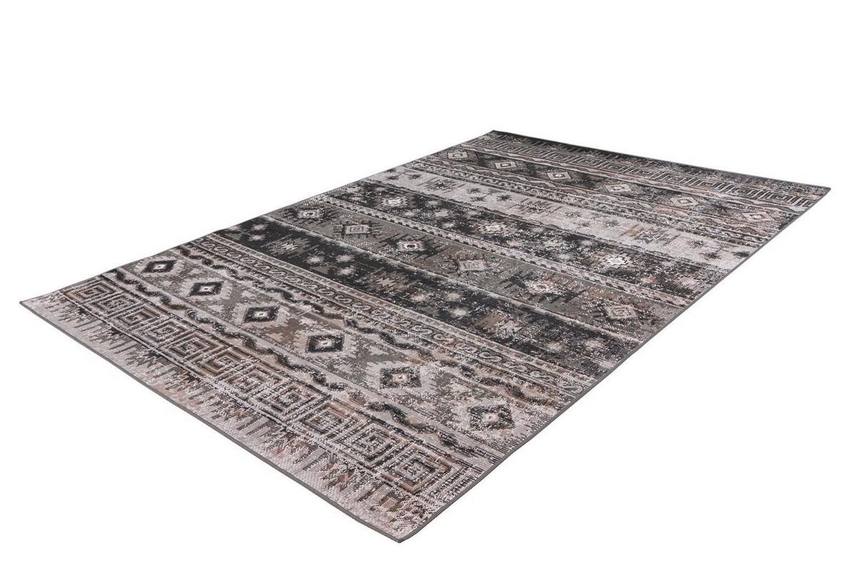 Flachwebteppich Grau, Ca. 80x150 Cm - Grau, Design, Textil (80/150cm) - Kayoom