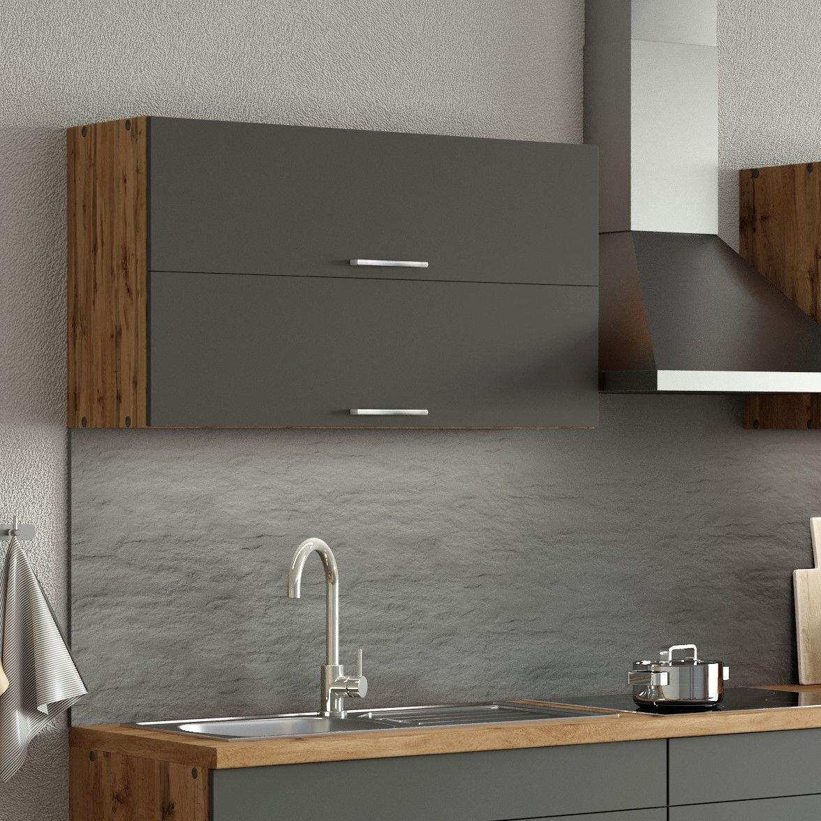 Breiter Hängeschrank Küche Eiche