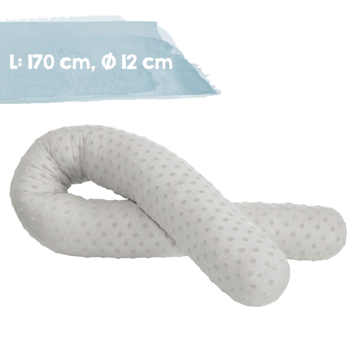 Geschenkset silbergrau Kuscheln & Spielen - Hellgrau, MODERN, Textil - Roba