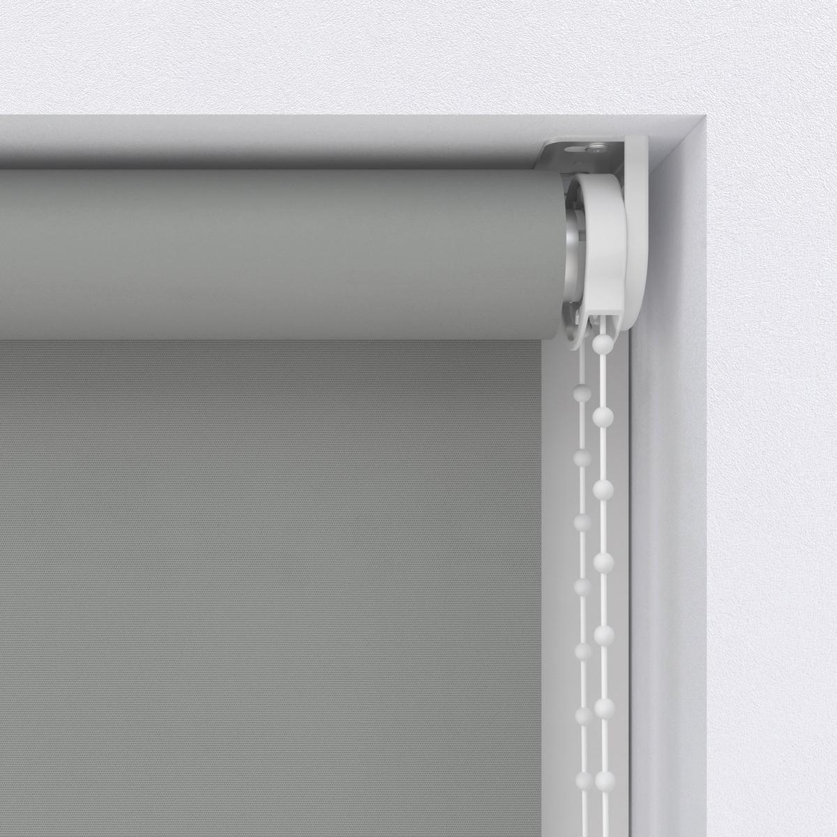 Verdunkelungsrollo 100x190 cm mit Kettenzug - Grau, Basics, Textil (100/190cm)