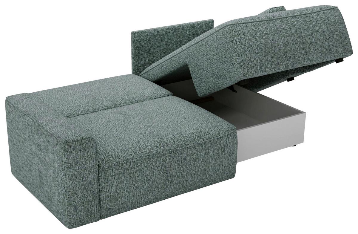 Lullo Grün S: 233x144 Cm - Schwarz/Grün, Design, Textil (233/144cm) - Livetastic
