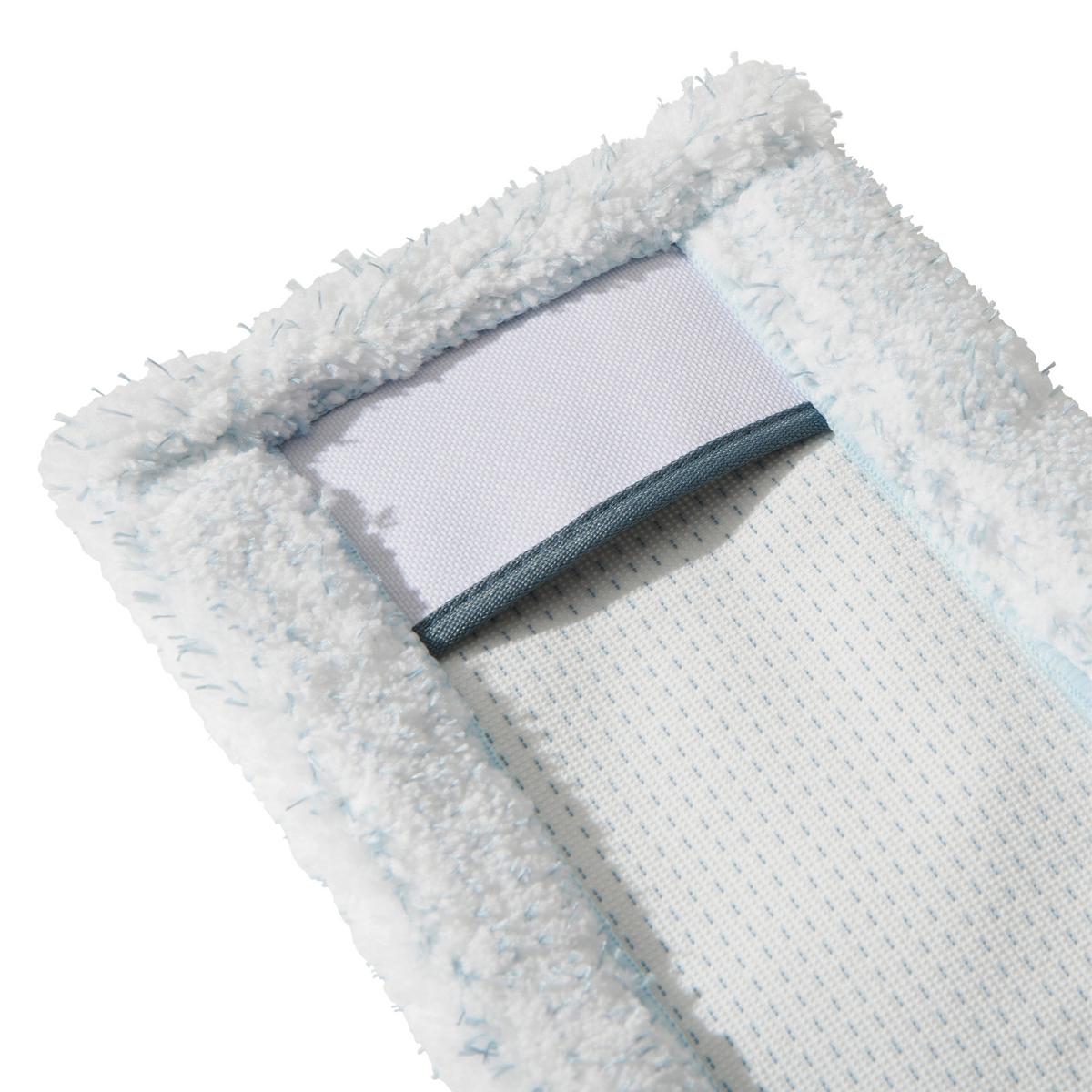 Potah na mop Paula - bílá/tyrkysová, Konvenční, textil (17/4/27cm) - Mömax