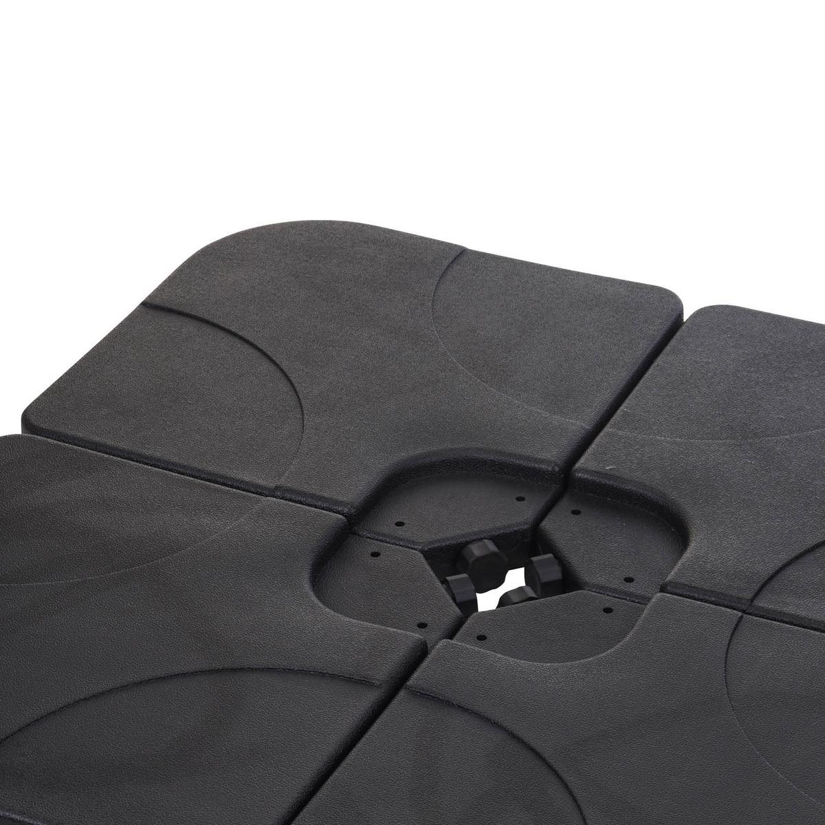 Schirmständer Kunststoff Schwarz - Basics (50/7.5/50cm)