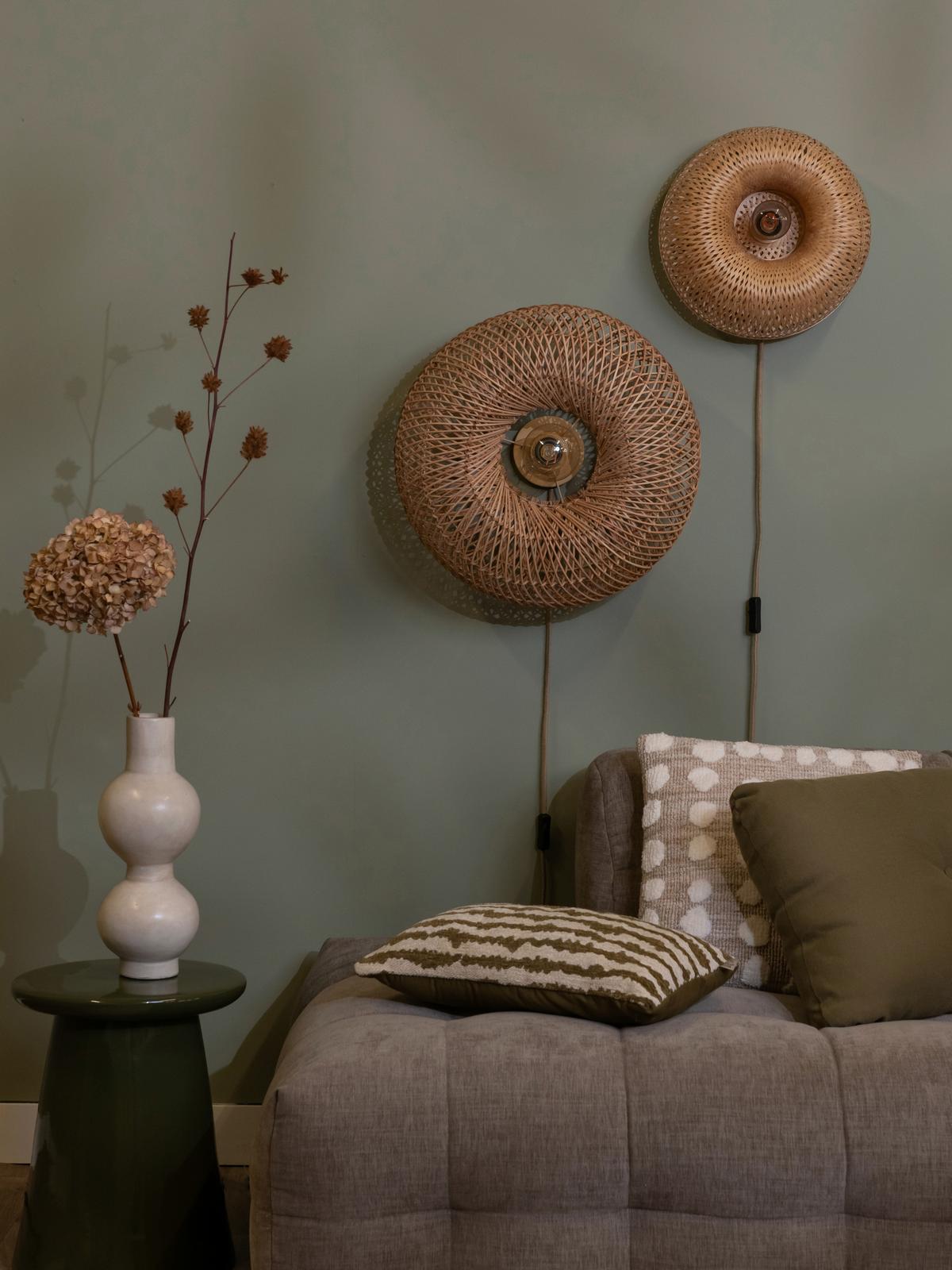 Wandleuchte Barbados - Naturfarben, Basics, Naturmaterialien (35/15cm) - Good & Mojo