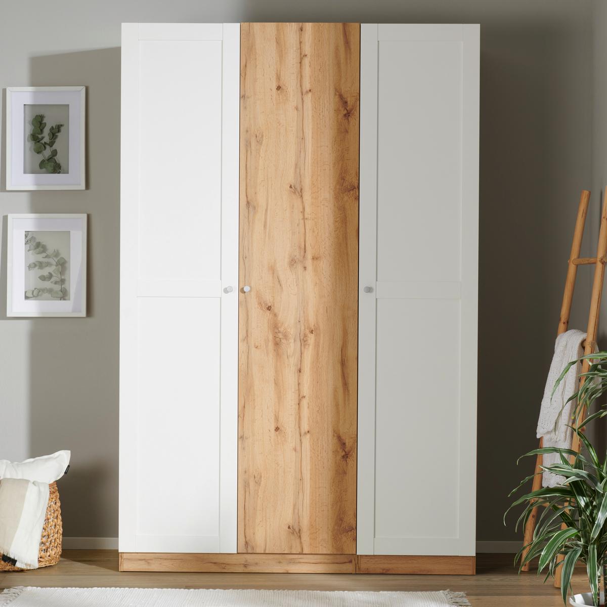 DVEŘE UNIT - bílá, Moderní, kov/kompozitní dřevo (45,3/202,6/1,8cm) - Ondega