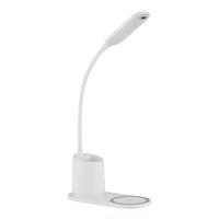 LED-Schreibtischleuchte 58429w - Opal/Weiß, Design, Kunststoff (34/8,5/45cm) - Globo
