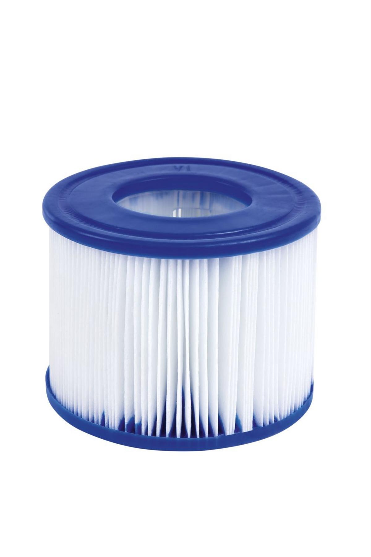 Whirlpool Aufblasbar Palm Springs Ø196 X H 71 cm - Hellbraun/Weiß, KONVENTIONELL, Kunststoff (196/71cm) - Bestway