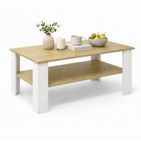 KONFERENČNÝ STOLÍK DISALO - biela/dub medový, Design, kompozitné drevo (100/55/44cm) - Livetastic